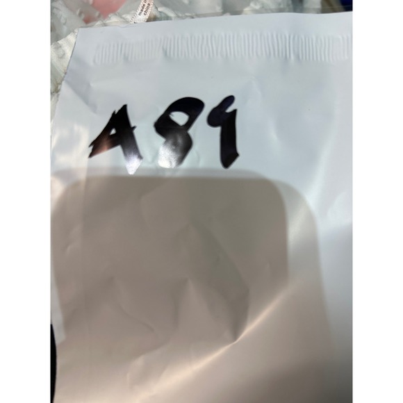 Miami Textured Dot Off The Shoulder Blouse White Sheer Sleeve Size M - Picture 10 of 10